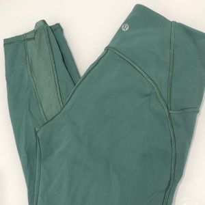 Green Lululemon Leggings
